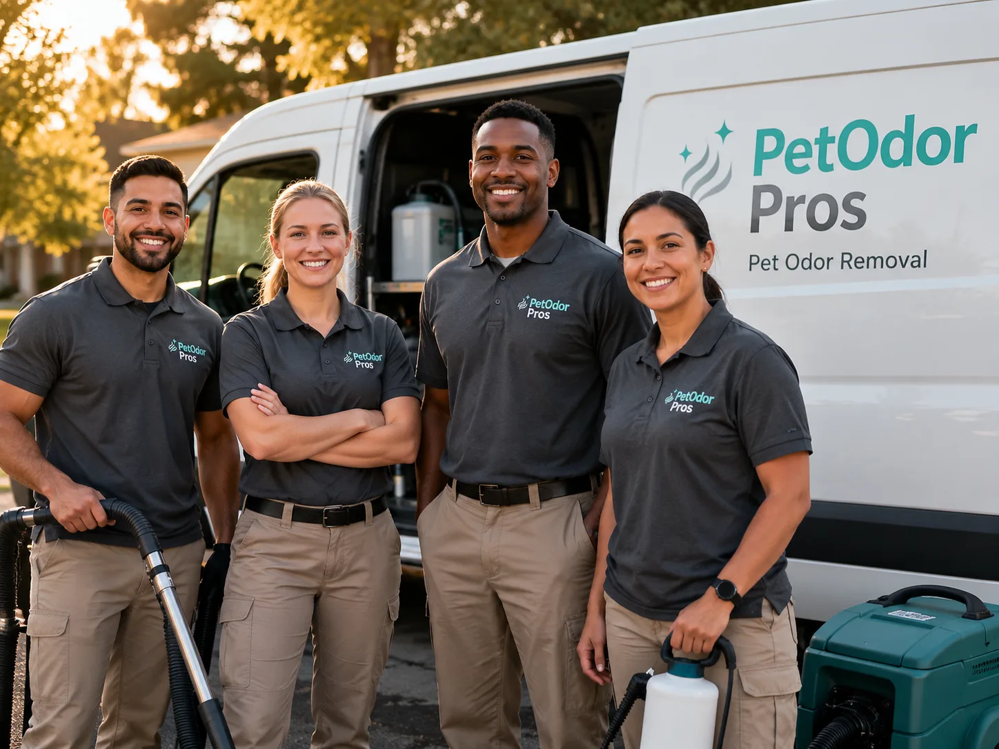 Pet Odor Removal team serving Concord, NC